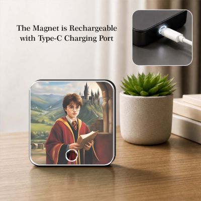 Musical Fridge Magnet Harry Porter Theme Return Gift for Kids Birthday Gift for Harry Porter Fans Fantasy Fan Gift for Boys & Girls, Birthday Gift